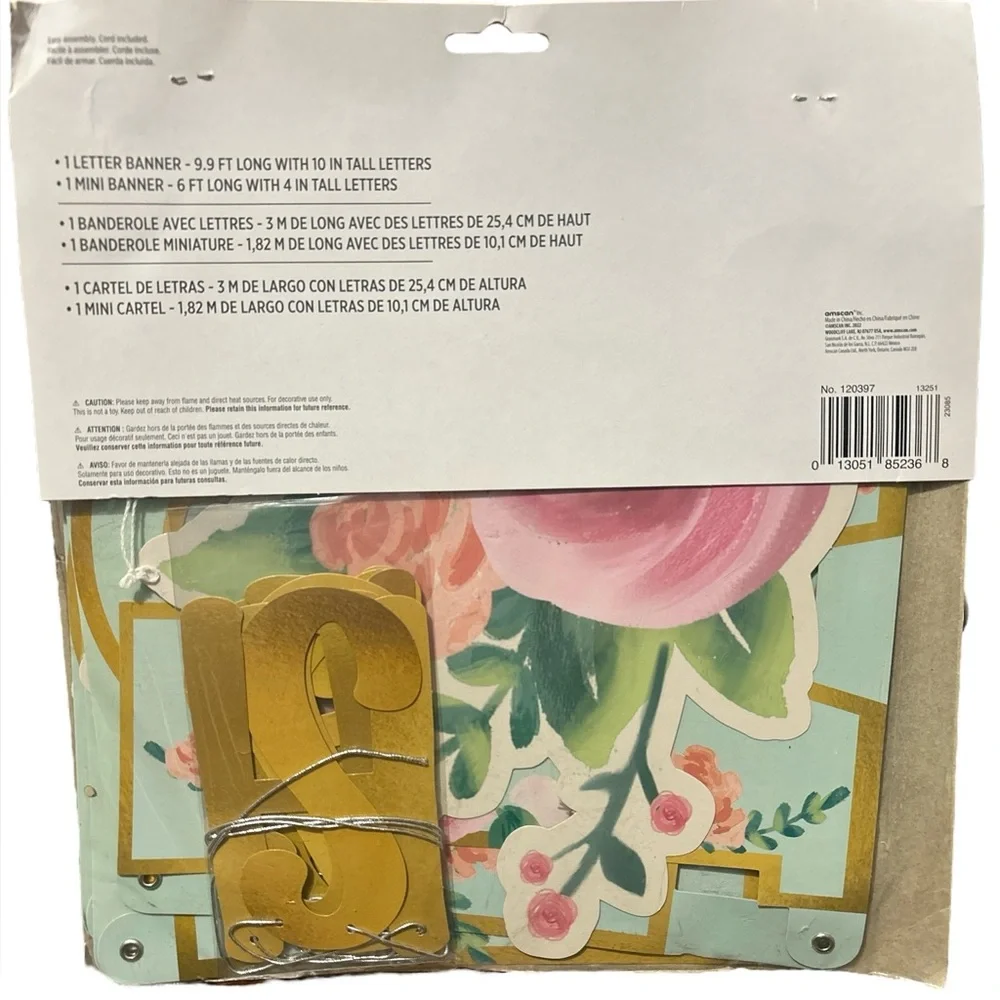Miss to Mrs Banner Set NWT